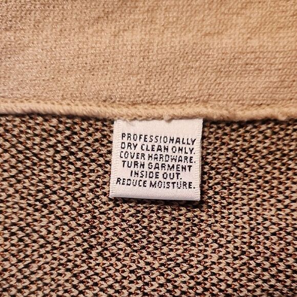 St. John Leopard Print Wool Blazer & Skirt Set, Size 4, Brown, Black, & Gold - Picture 13 of 14